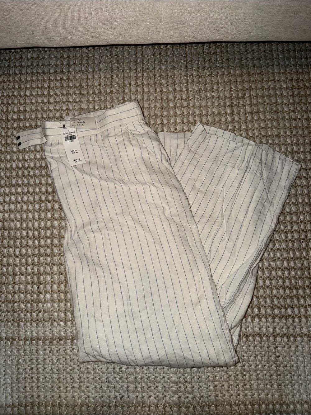 Abercrombie & Fitch high rise straight pants NWT